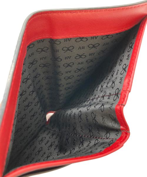 ANYA HINDMARCH（アニヤ・ハインドマーチ）ANYA HINDMARCH (アニヤハインドマーチ) スモール ダブルジップ ウォレット ブラック サイズ:無しの古着・服飾アイテム