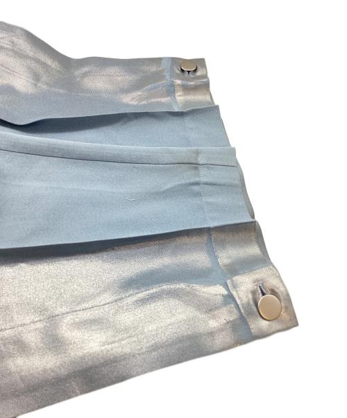 132 5. ISSEY MIYAKE（132 5. イッセイ ミヤケ）132 5. ISSEY MIYAKE (132 5. イッセイ ミヤケ) TUCKED FOIL IL51FF305 25SS スカイブルー サイズ:3の古着・服飾アイテム
