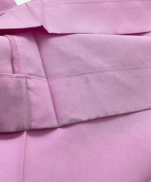 132 5. ISSEY MIYAKE（132 5. イッセイ ミヤケ）132 5. ISSEY MIYAKE (132 5. イッセイ ミヤケ) OBLIQUE FOLD BOTTOMS IL43FF310 ピンク サイズ:3の古着・服飾アイテム