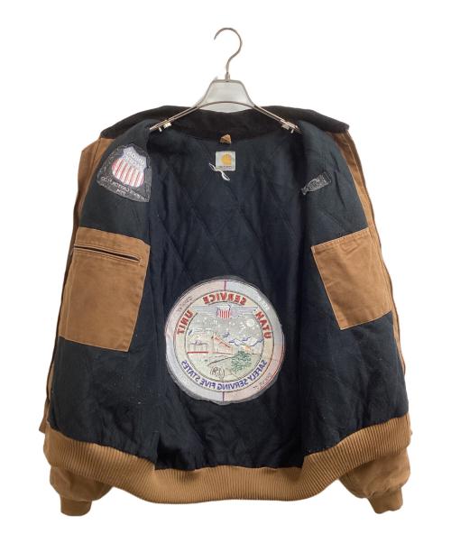 CarHartt（カーハート）CarHartt (カーハート) サンタフェジャケット ブラウン サイズ:不明（タグ欠損）の古着・服飾アイテム