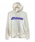 MIZUNO（ミズノ）の古着「Classic Logo Print Crew Sweat　クラシックロゴプリントクルースウェット」｜ネイビー