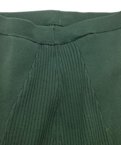 UN3D.（アンスリード）UN3D. (アンスリード) RIB KT TIGHT SK 522340801001 グリーン サイズ:36の古着・服飾アイテム