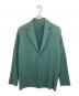 HOMME PLISSE ISSEY MIYAKE（オムプリッセ イッセイ ミヤケ）の古着「TAILORED PLEATS 1 HP51JD150 テーラードプリーツ」｜グリーン