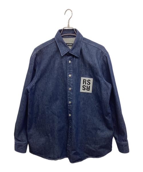 RAF SIMONS（ラフシモンズ）RAF SIMONS (ラフシモンズ) Carry Over Denim Shirt 182-241 キャリーオーバーデニムシャツ インディゴ サイズ:Mの古着・服飾アイテム
