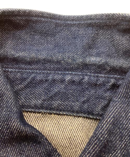 RAF SIMONS（ラフシモンズ）RAF SIMONS (ラフシモンズ) Carry Over Denim Shirt 182-241 キャリーオーバーデニムシャツ インディゴ サイズ:Mの古着・服飾アイテム