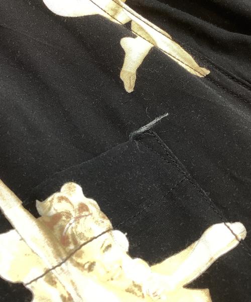 WACKO MARIA（ワコマリア）WACKO MARIA (ワコマリア) NUDE ALOHA SHIRT ヌードアロハシャツ ブラック サイズ:Mの古着・服飾アイテム