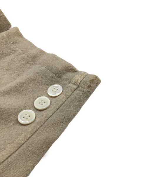 COMME des GARCONS HOMME（コムデギャルソン オム）COMME des GARCONS HOMME (コムデギャルソン オム) ウールジャケット HG-J048 AD2002 アイボリー サイズ:Mの古着・服飾アイテム