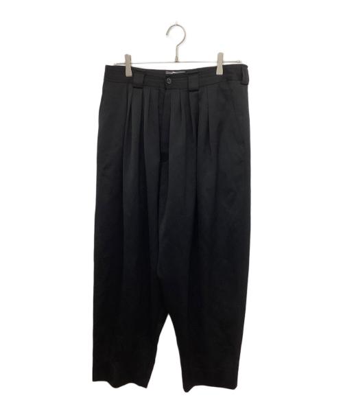 KENZO（ケンゾー）KENZO (ケンゾー) タックパンツ ブラック サイズ:3の古着・服飾アイテム