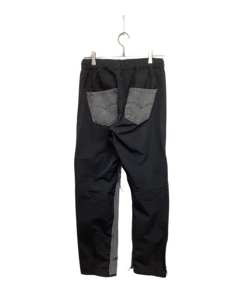 coucou bebe75018（ククベベ 75018）coucou bebe75018 (ククベベ 75018) CP TECHNICAL PANT CHANGEMENT DE PROPRIETAIRE ブラック サイズ:32の古着・服飾アイテム