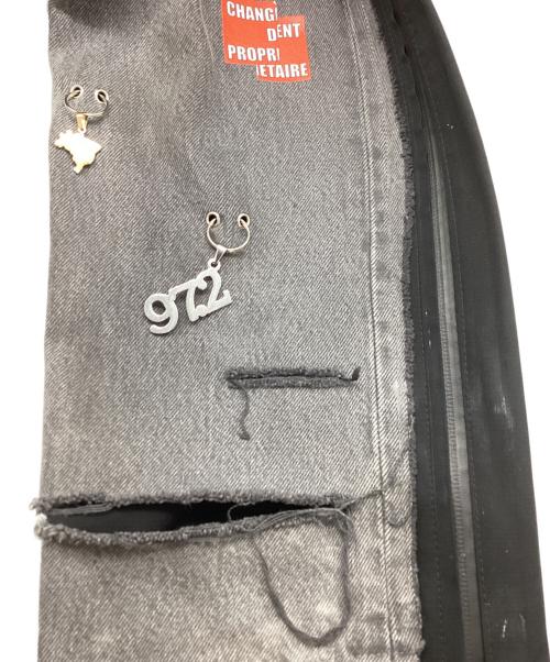 coucou bebe75018（ククベベ 75018）coucou bebe75018 (ククベベ 75018) CP TECHNICAL PANT CHANGEMENT DE PROPRIETAIRE ブラック サイズ:32の古着・服飾アイテム