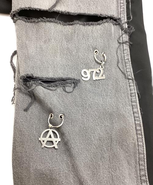 coucou bebe75018（ククベベ 75018）coucou bebe75018 (ククベベ 75018) CP TECHNICAL PANT CHANGEMENT DE PROPRIETAIRE ブラック サイズ:32の古着・服飾アイテム