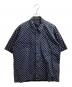 NEIGHBORHOOD（ネイバーフッド）の古着「モノグラム オープンカラーシャツ / 02SS 初期アーカイブ / DCN-H-SH-W06」｜ネイビー