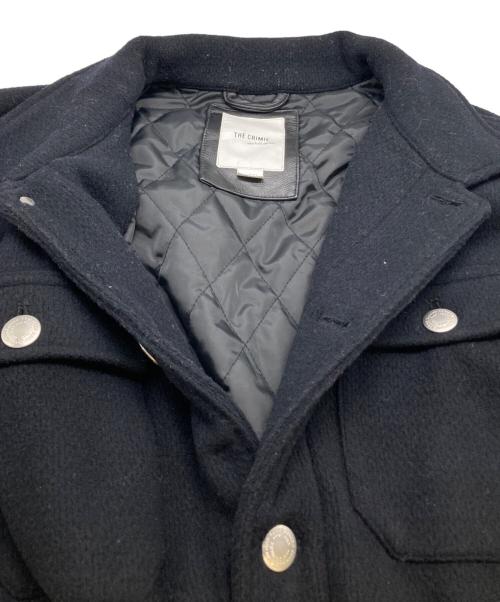 THE CRIMIE（ザ クライミー）THE CRIMIE (ザ クライミー) WOOL SHIRT JACKET/CR1-02D1-JK04 ブラック サイズ:XXLの古着・服飾アイテム