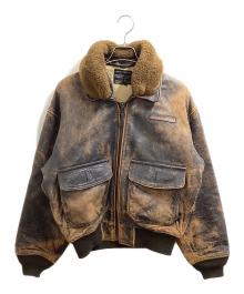 AVIREX（アヴィレックス）の古着「G-1フライトジャケット / Flight jacket / flight jacket / D-TK 9056」｜ブラウン