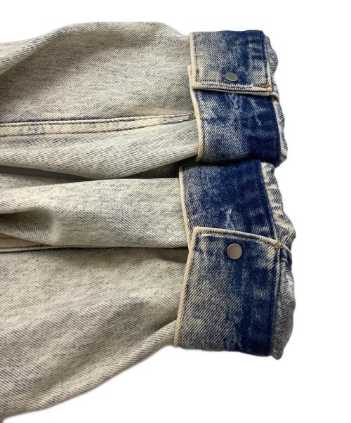 Calvin Klein Jeans（カルバンクラインジーンズ）Calvin Klein Jeans (カルバンクラインジーンズ) ボクシーデニムジャケット J324450 インディゴ サイズ:Mの古着・服飾アイテム