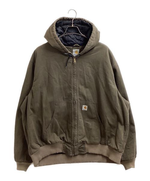 CarHartt（カーハート）CarHartt (カーハート) アクティブジャケット/リップストップ ブラウン サイズ:2XLの古着・服飾アイテム