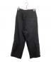 Azuma (アズマ) ジップワイドパンツ 21SH-PT-03 ブラック サイズ:1：8000円