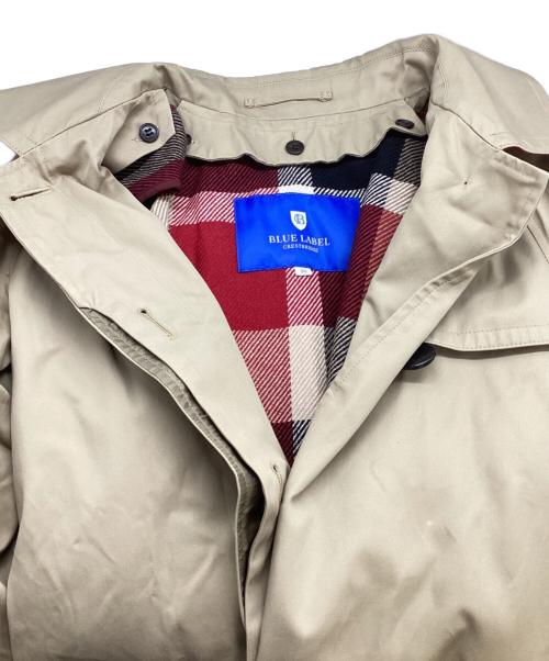 BLUE LABEL CRESTBRIDGE（ブルーレーベルクレストブリッジ）BLUE LABEL CRESTBRIDGE (ブルーレーベルクレストブリッジ) ライナー付きトレンチコート 55A03-700-42 ベージュ サイズ:38の古着・服飾アイテム