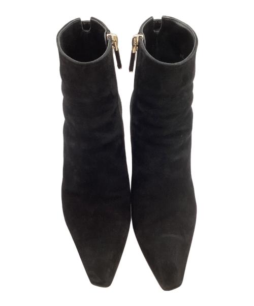 Christian Dior（クリスチャン ディオール）Christian Dior (クリスチャン ディオール) CDロゴスエードブーティ ブラック サイズ:34 1/2 Dの古着・服飾アイテム