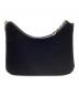 STELLA McCARTNEY (ステラマッカートニー) ファラベラ ミニ ベルベット＆クリスタル チェーン ショルダーバッグ 7B0001WP0055 ブラック：30000円