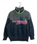 kolor/BEACONカラービーコン）の古着「ハーフジップボアスウェット / Made in JAPAN / 21WBM T01231」｜グレー