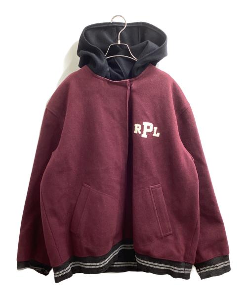 POLO SPORT（ポロスポーツ）POLO SPORT (ポロスポーツ) プルオーバーウールパーカー エンジ サイズ:XXLの古着・服飾アイテム