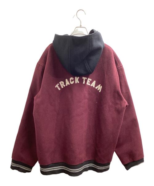 POLO SPORT（ポロスポーツ）POLO SPORT (ポロスポーツ) プルオーバーウールパーカー エンジ サイズ:XXLの古着・服飾アイテム