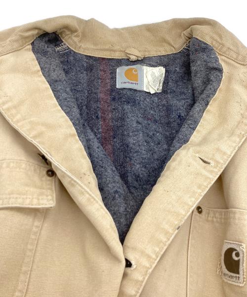 CarHartt（カーハート）CarHartt (カーハート) ミシガンチョアコート ベージュ サイズ:Lの古着・服飾アイテム