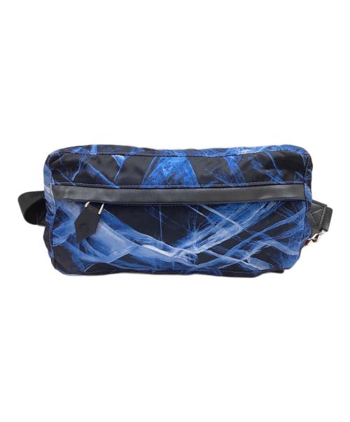 MONTBLANC（モンブラン）MONTBLANC (モンブラン) マイスターシュテュックセレクション グレ-シャーベルトバッグ EL421 ブルーの古着・服飾アイテム