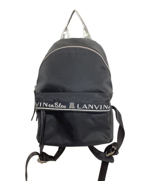 LANVIN en Bleu（ランバンオンブルー）LANVIN en Bleu (ランバンオンブルー) エヴリー リュック ブラックの古着・服飾アイテム