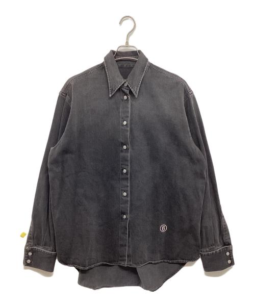 MM6 Maison Margiela（エムエムシックスメゾンマルジェラ）MM6 Maison Margiela (エムエムシックス メゾンマルジェラ) デニムジャケット S32CU0078 グレー サイズ:40の古着・服飾アイテム