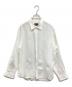 EMPORIO ARMANI（エンポリオアルマーニ）の古着「ジップリネンシャツ」｜ホワイト