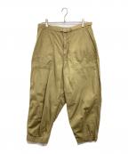 THE NORTHFACE PURPLELABELザ・ノースフェイス パープルレーベル）の古着「Ripstop Wide Cropped Pants NT5064N」｜ブラウン