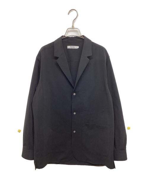 District UNITED ARROWS（ディストリクト ユナイテッドアローズ）District UNITED ARROWS (ディストリクト ユナイテッドアローズ) 3ボタンシャツジャケット 1111-699-3255 ブラック サイズ:Lの古着・服飾アイテム