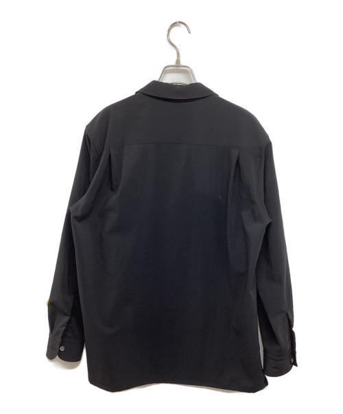 District UNITED ARROWS（ディストリクト ユナイテッドアローズ）District UNITED ARROWS (ディストリクト ユナイテッドアローズ) 3ボタンシャツジャケット 1111-699-3255 ブラック サイズ:Lの古着・服飾アイテム