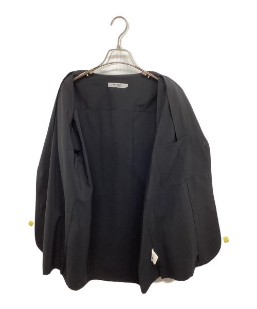 District UNITED ARROWS（ディストリクト ユナイテッドアローズ）District UNITED ARROWS (ディストリクト ユナイテッドアローズ) 3ボタンシャツジャケット 1111-699-3255 ブラック サイズ:Lの古着・服飾アイテム