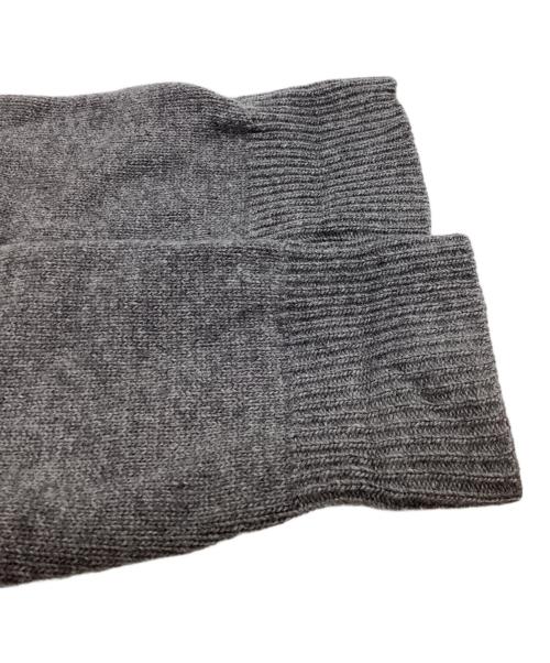JIL SANDER（ジルサンダー）JIL SANDER (ジルサンダー) BICOLOR DESIGN CREWNECK KNIT / JSMR751005MRY2006802 グレー サイズ:46の古着・服飾アイテム