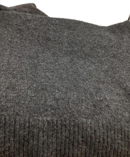 JIL SANDER（ジルサンダー）JIL SANDER (ジルサンダー) BICOLOR DESIGN CREWNECK KNIT / JSMR751005MRY2006802 グレー サイズ:46の古着・服飾アイテム