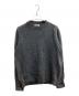 JIL SANDER（ジルサンダー）の古着「BICOLOR DESIGN CREWNECK KNIT / JSMR751005MRY2006802」｜グレー