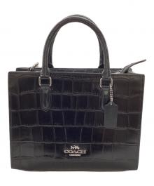 COACH（コーチ）の古着「マギースモールトート CY669」｜ブラック