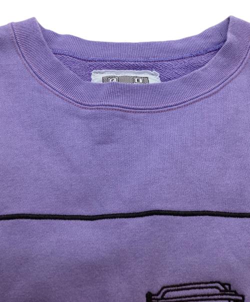C.E（シーイー）C.E (シーイー キャブエンプト) CONTAINER CREW NECK CES22CS05 コンテナクルーネック パープル サイズ:Lの古着・服飾アイテム