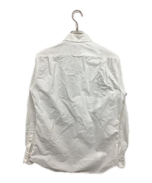 THOM BROWNE. NEW YORK（トムブラウン ニューヨーク）THOM BROWNE. NEW YORK (トムブラウンニューヨーク) オックスフォードシャツ MWL186E00139 ホワイト サイズ:3の古着・服飾アイテム