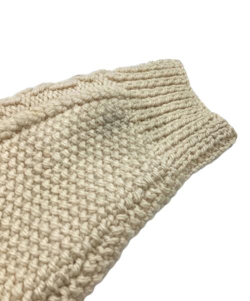 INVERALLAN（インバーアラン）INVERALLAN (インバーアラン) 3A LUMBER CARDIGAN / ランバー カーディガン / スコットランド製  / Made in SCOTLAND ホワイト サイズ:記載なしの古着・服飾アイテム