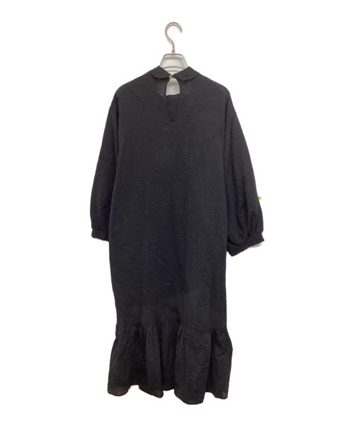 NON TOKYO（ノントーキョー）NON TOKYO (ノントーキョー) DOUBLE RIBBON SHIRT ONE-PIECE NON-24S-0412 タグ付き ブラック サイズ:Freeの古着・服飾アイテム