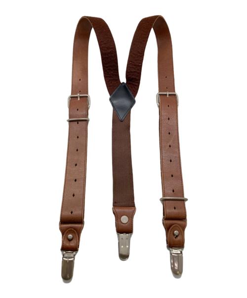 Jean Paul GAULTIER（ジャンポールゴルチェ）Jean Paul GAULTIER (ジャンポールゴルチェ) サスペンダー ブラウンの古着・服飾アイテム