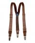 Jean Paul GAULTIER (ジャンポールゴルチェ) サスペンダー ブラウン：5000円