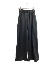 entire studios（エンタイアスタジオ）の古着「FULL SWEATPANT / WASHED BK　ES2489」｜ブラック