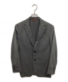 BLACK LABEL CRESTBRIDGE（ブラックレーベル クレストブリッジ）の古着「2Bジャケット 51D40-140-06」｜グレー