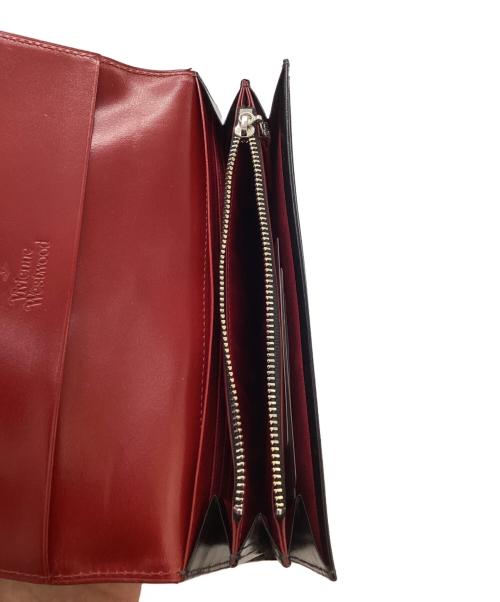 Vivienne Westwood（ヴィヴィアンウエストウッド）Vivienne Westwood (ヴィヴィアンウエストウッド) 長財布 SIMPLE TINY ORB シンプルタイニーオーブ ブラックの古着・服飾アイテム