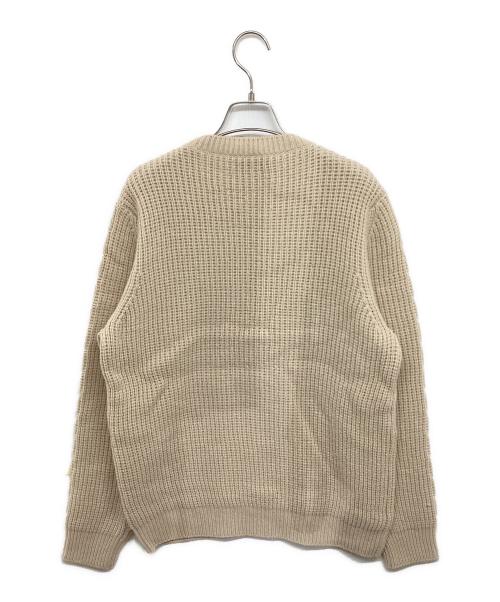 GUCCI（グッチ）GUCCI (グッチ) Waffle-Knit GG Jumper 'Beige' 597732 XKA4K ベージュ サイズ:Sの古着・服飾アイテム